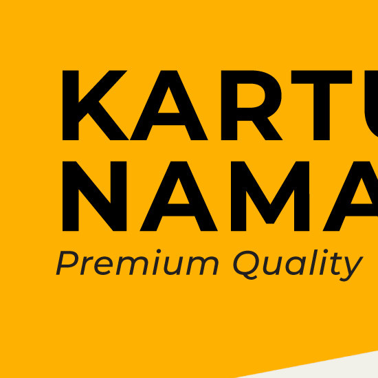 Kartu Nama - Art Carton 310 gsm Laminasi