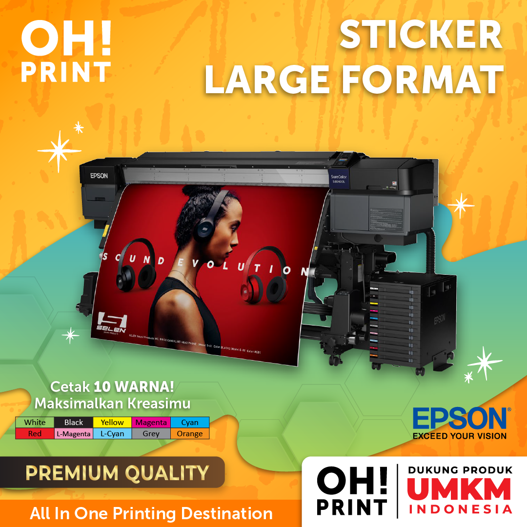 Stiker Large Format